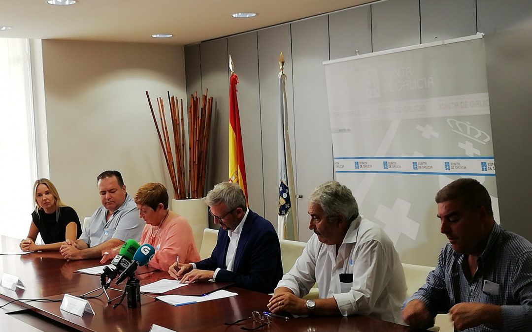 Sinatura de Convenio de Colaboración coa Xunta de Galicia (29 de agosto do 2019)